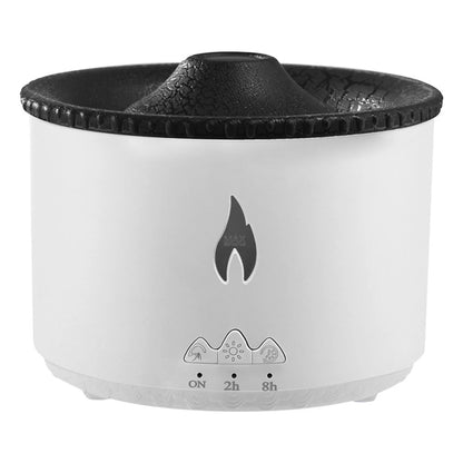 Flame Humidifier Mute Aromatherapy Machine Bedroom Lighting Large Fog Volume Air Purification Diffuser Aromatherapy Machine