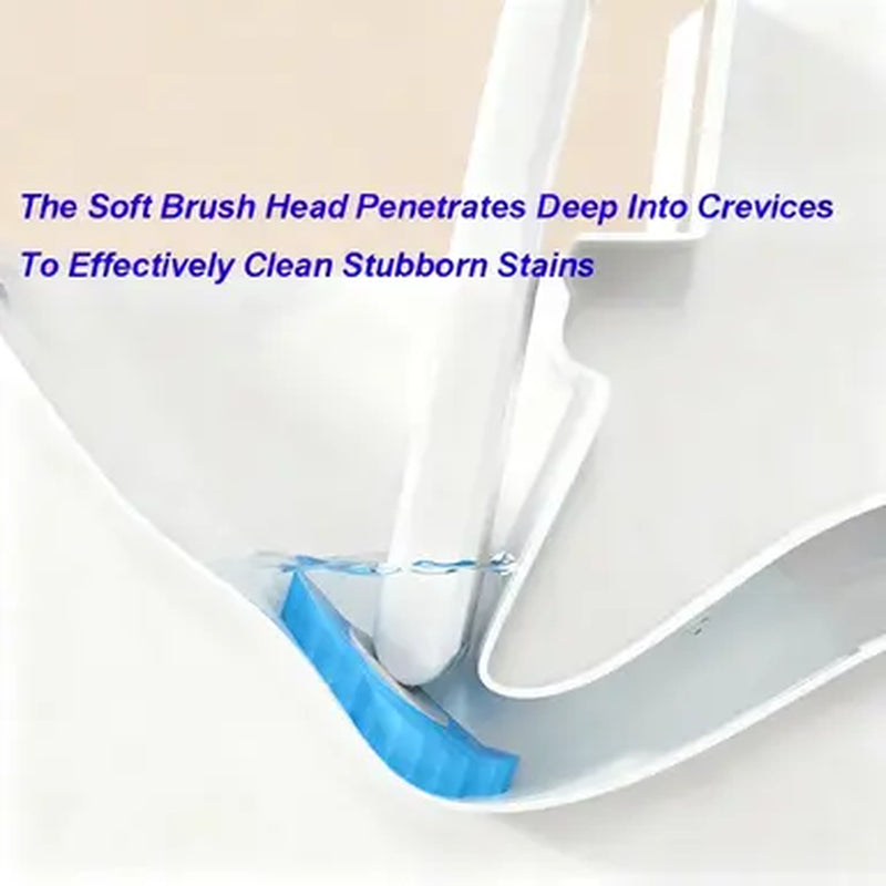 Transform Your Bathroom Cleaning with the Snofrid Disposable Toilet Brush Set – Includes 24 Scented Cleaner Refills and Wall-Mount Holder for Ultimate Convenience