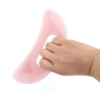 1Pc Guasha Board Natural Stone/Synthetic Resin Tool Scrpy Aping Board Massage Tool Guasha Massage Board Scraper Massage Thera