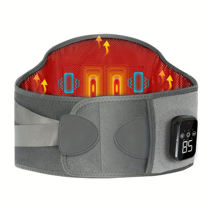 Heated Lower Back Brace for Back Pain Relief Back Belt with Heating & Vibration