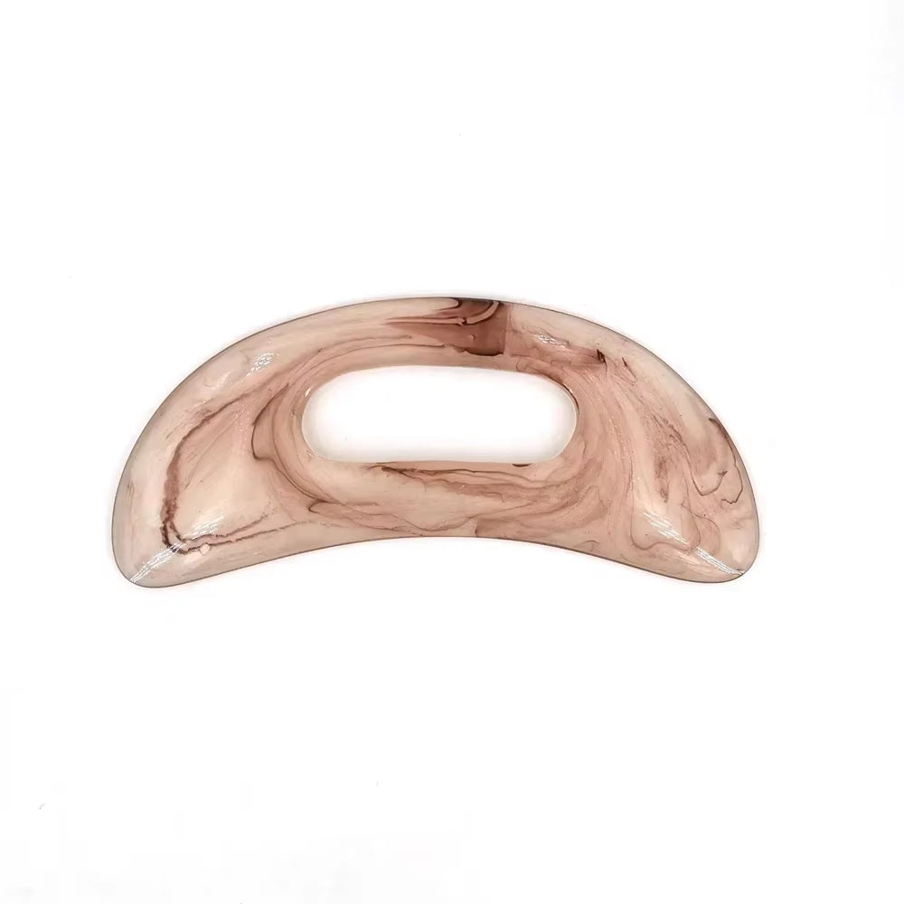1Pc Guasha Board Natural Stone/Synthetic Resin Tool Scrpy Aping Board Massage Tool Guasha Massage Board Scraper Massage Thera