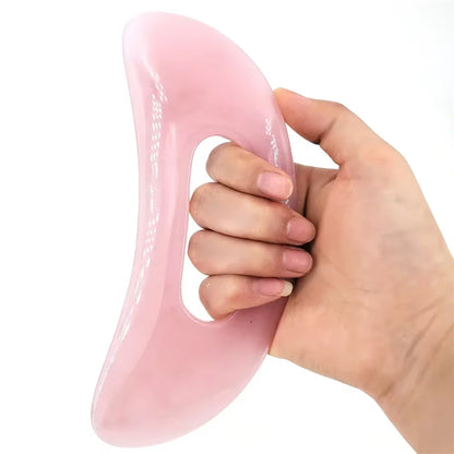 1Pc Guasha Board Natural Stone/Synthetic Resin Tool Scrpy Aping Board Massage Tool Guasha Massage Board Scraper Massage Thera